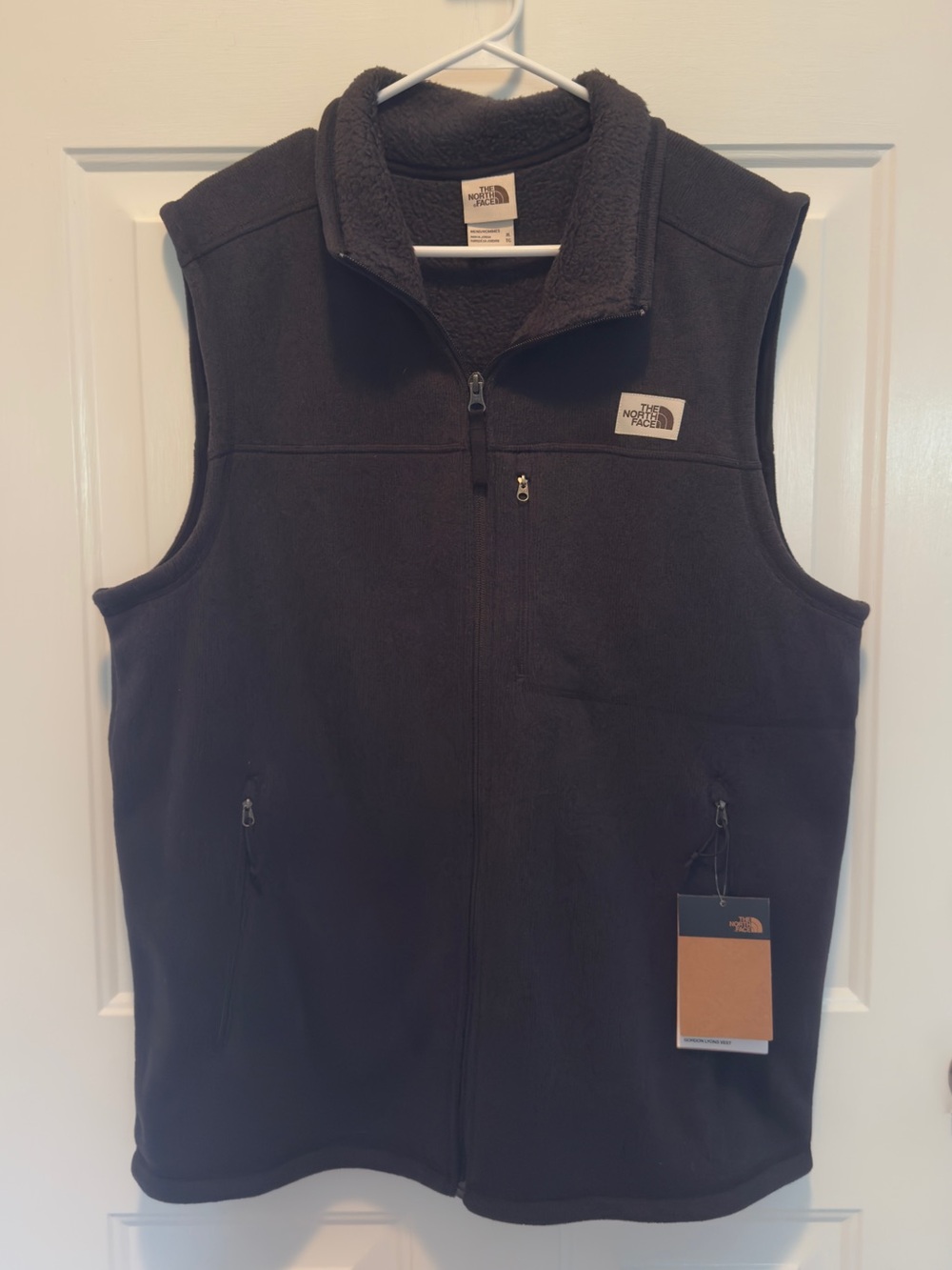 The North Face Men’s Dark Gray Sweater Fleece Vest XL